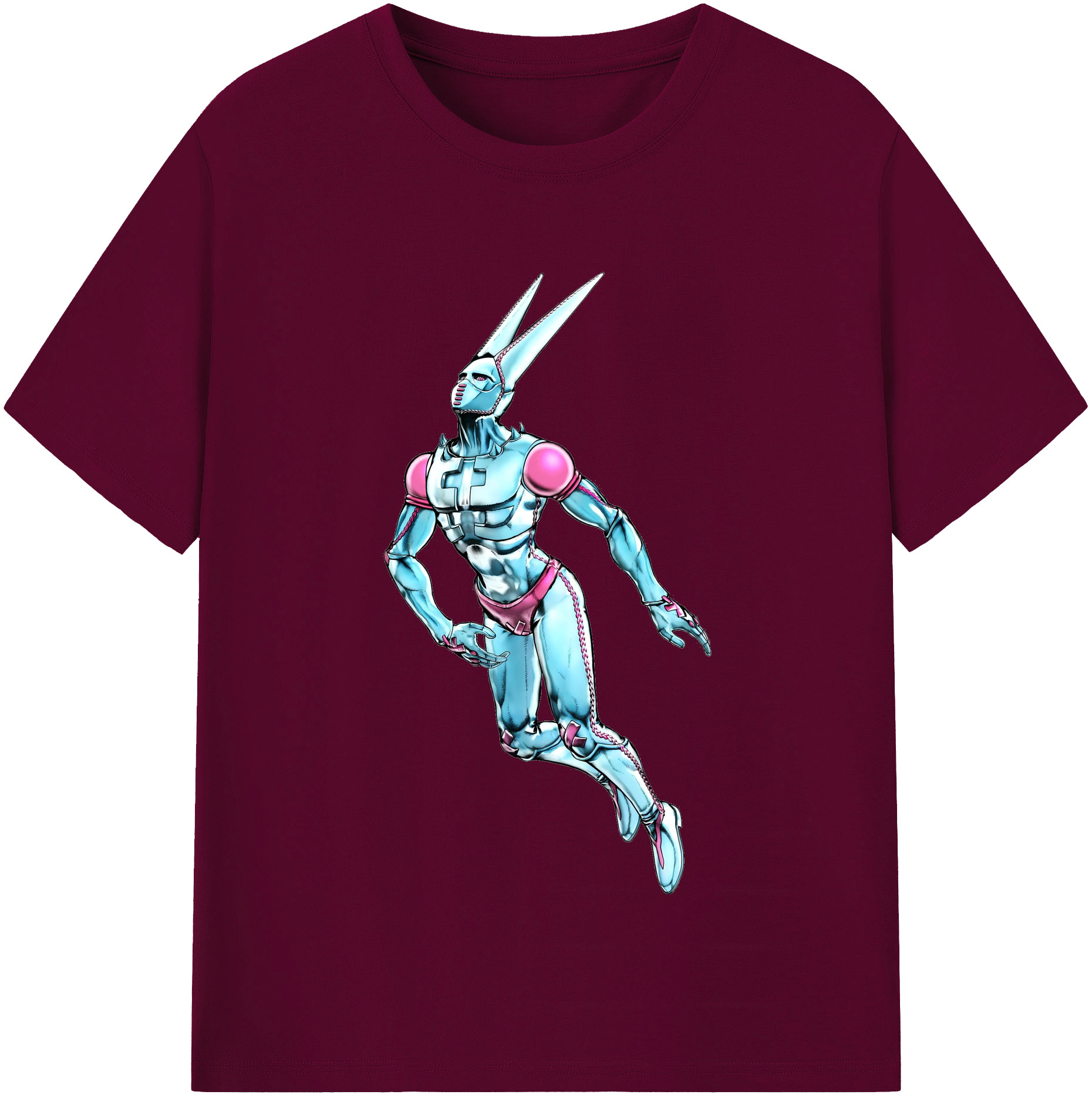 （画像用） ジョジョの奇妙な冒険 JoJo's Bizarre Adventure レディースカジュアルプリントTシャツ（綿100％）